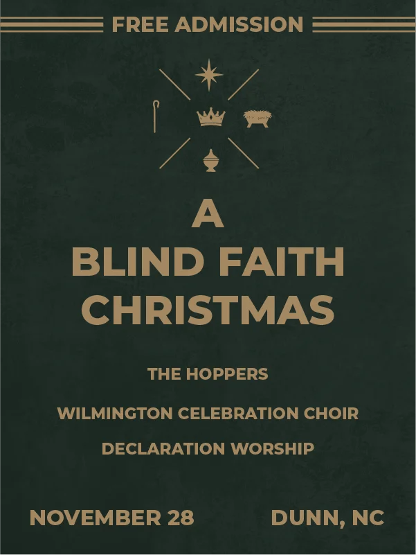 A Blind Faith Christmas | Dunn, NC