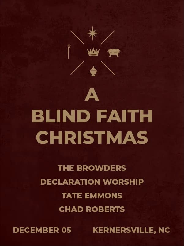 A Blind Faith Christmas | Kernersville, NC